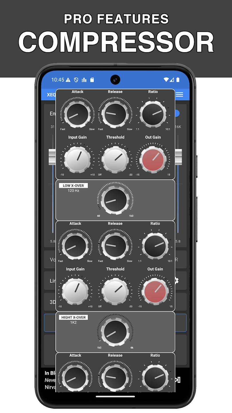 Equalizer & Bass Booster - XEQ screenshot 3