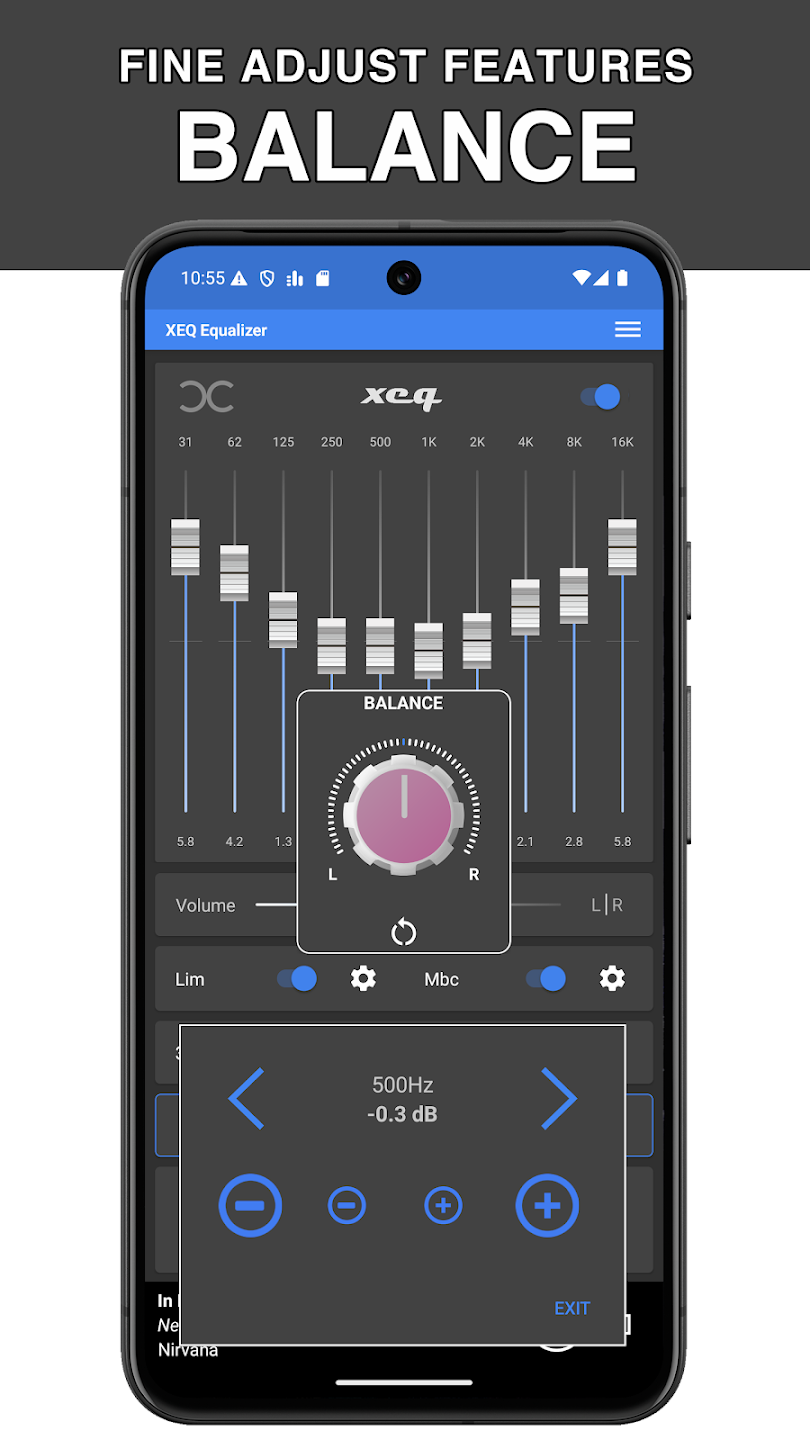 Equalizer & Bass Booster - XEQ screenshot 6