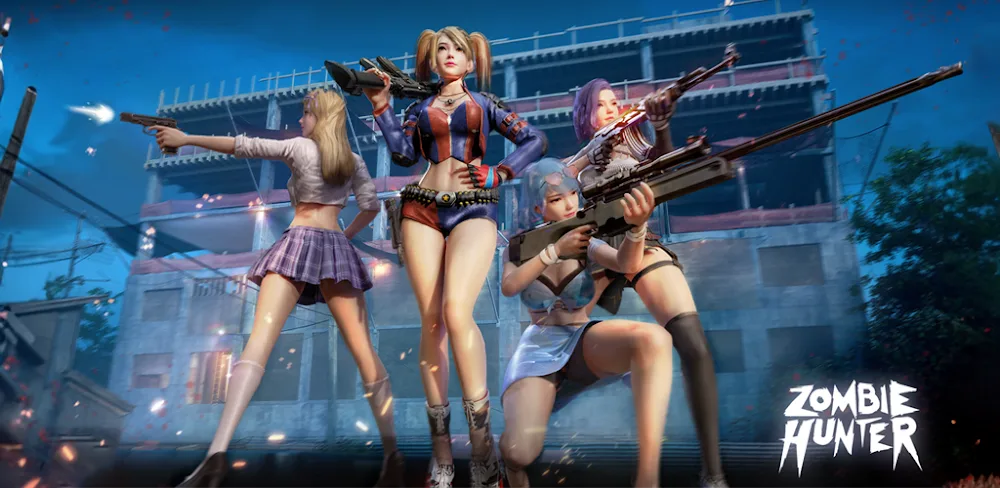 Hot Girl: Shooting Gun Game screenshot 1