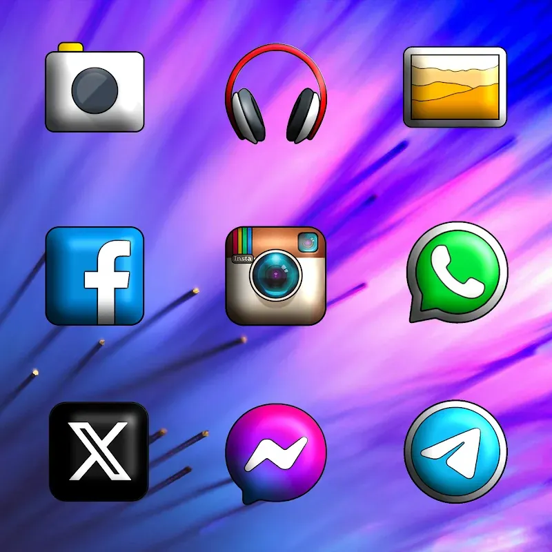 Sense 3D - Icon Pack screenshot 3