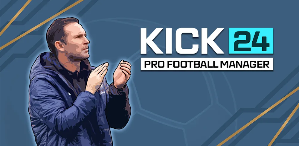 KICK 24: Pro Football Manager screenshot 1