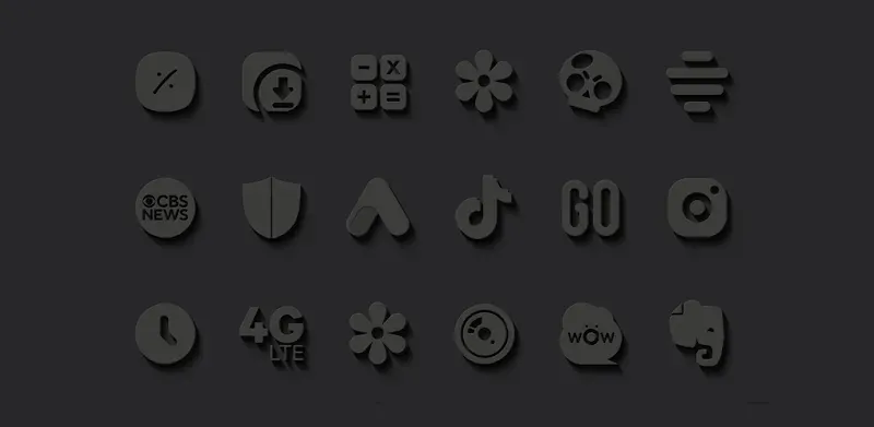 Type-4 Icon Pack screenshot 4