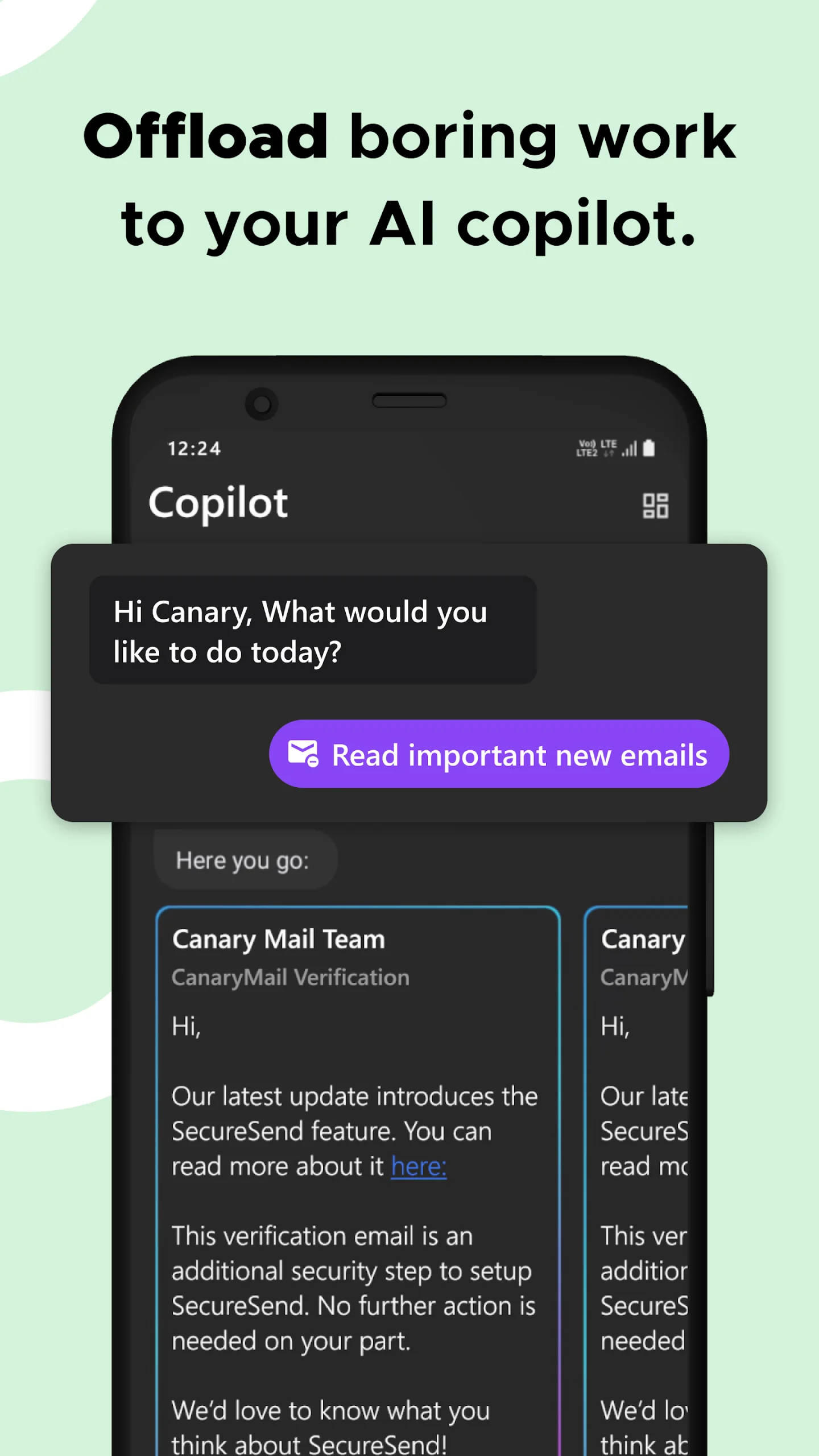 Canary Mail - AI Email App screenshot 4