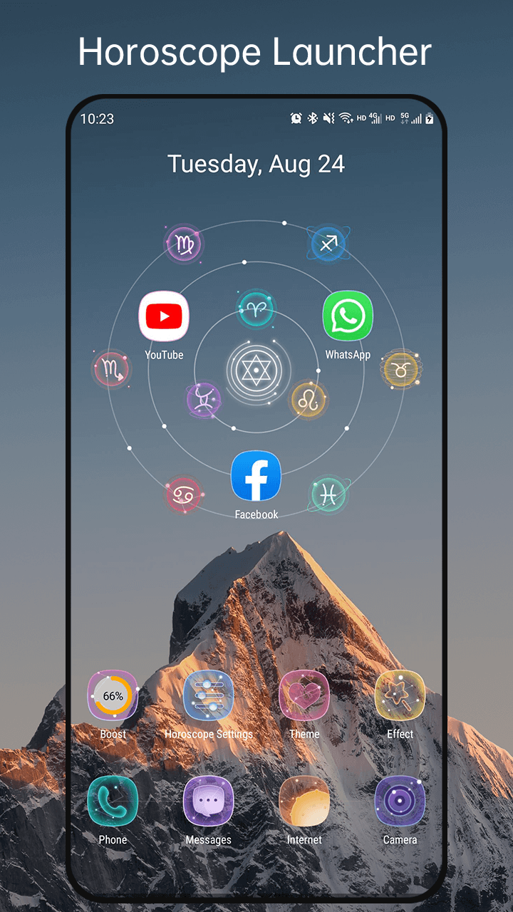 Horoscope Launcher screenshot 2