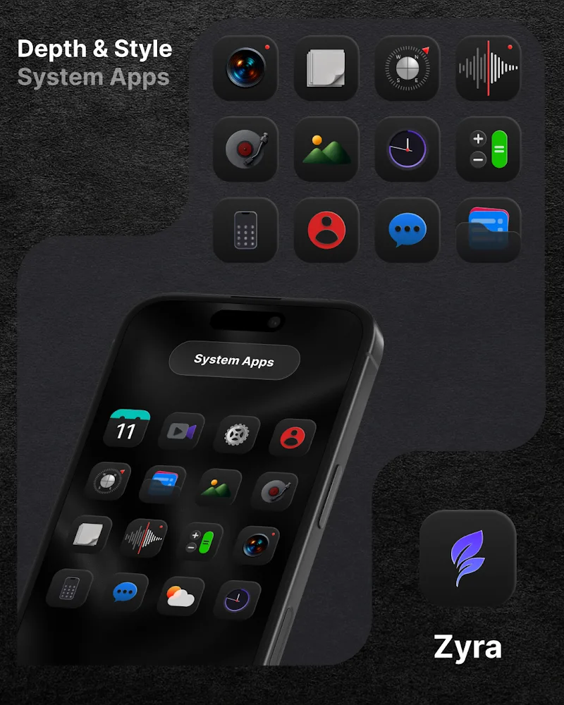 Zyra Icon Pack screenshot 3