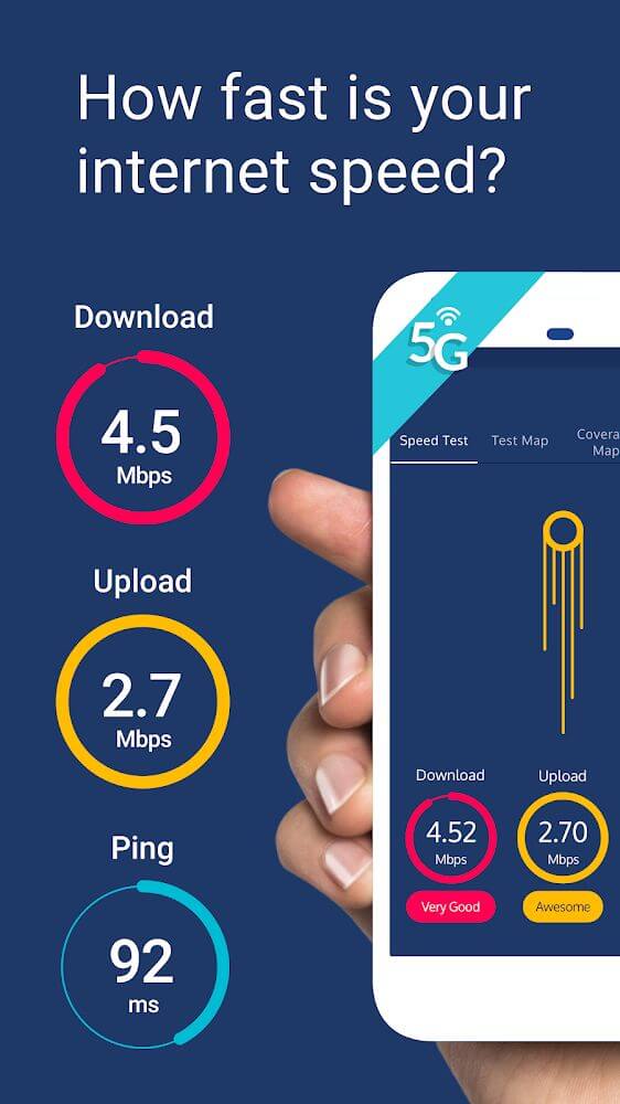 Meteor: Speed Test Internet screenshot 2