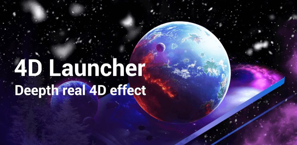 4D Launcher screenshot 1