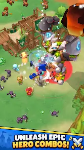 Rally Kingdom: Squad RPG screenshot 2