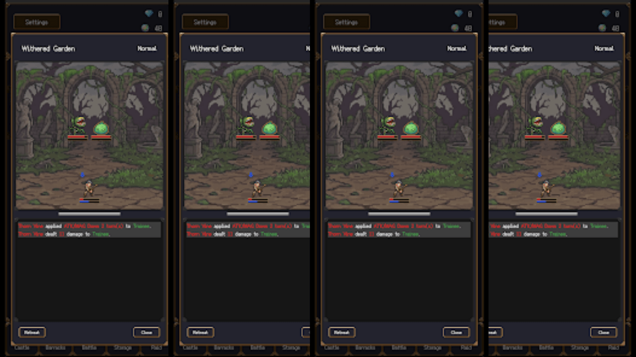 Demon Ark: Idle RPG screenshot 1