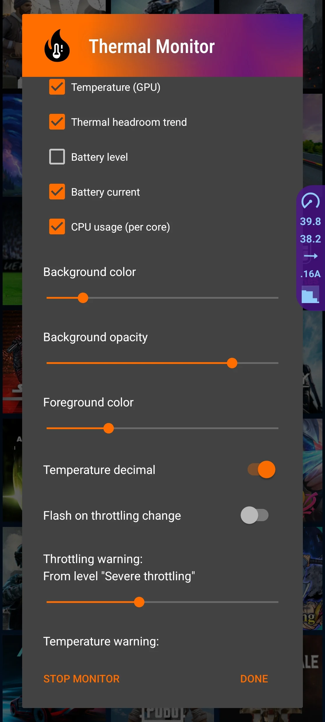 Thermal Monitor - Phone Temp screenshot 3