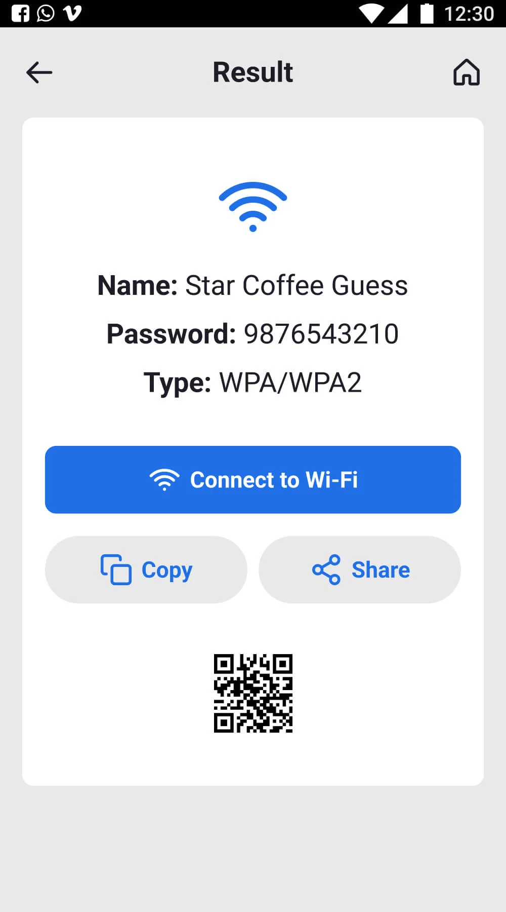 QR Code Scanner Barcode Reader screenshot 4