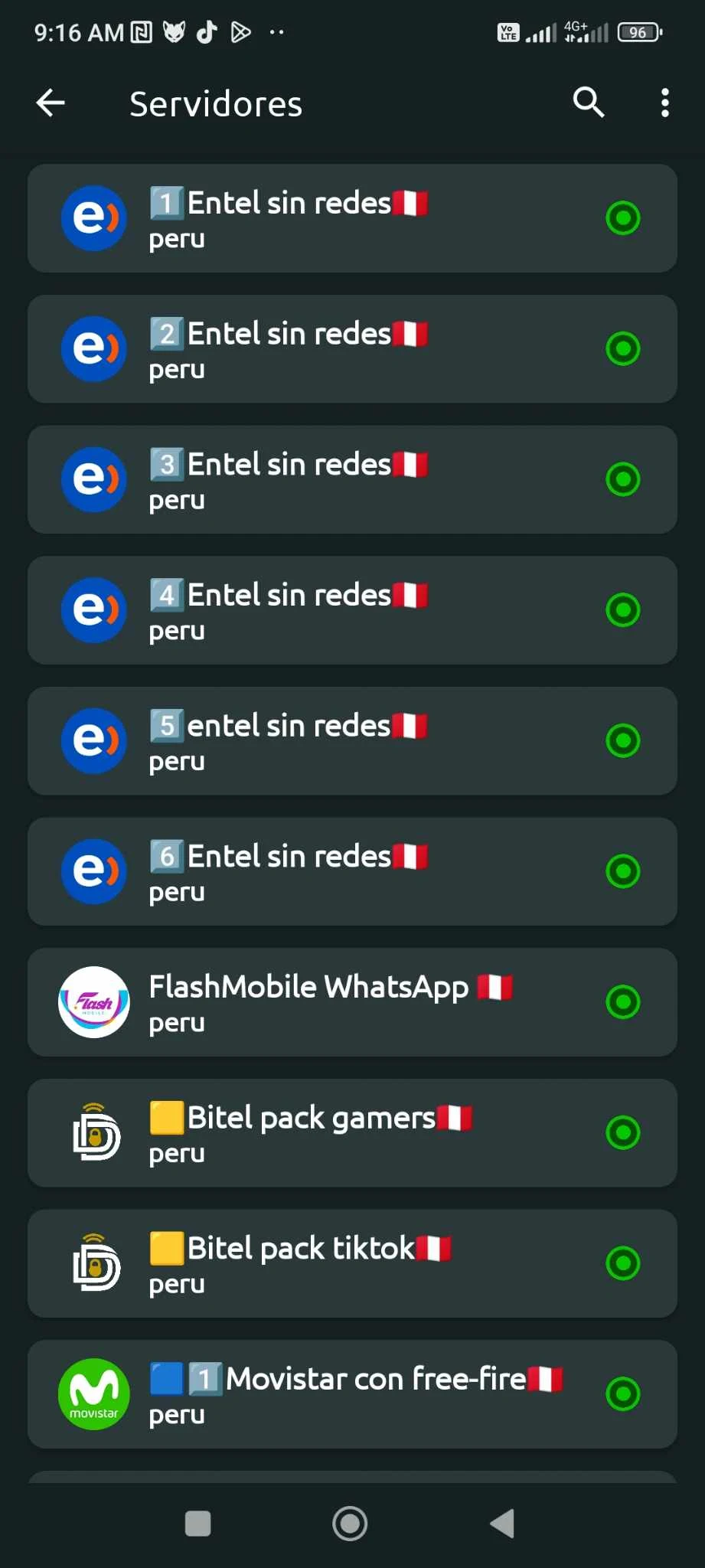 TunnelDOOm VPN-Internet seguro screenshot 2