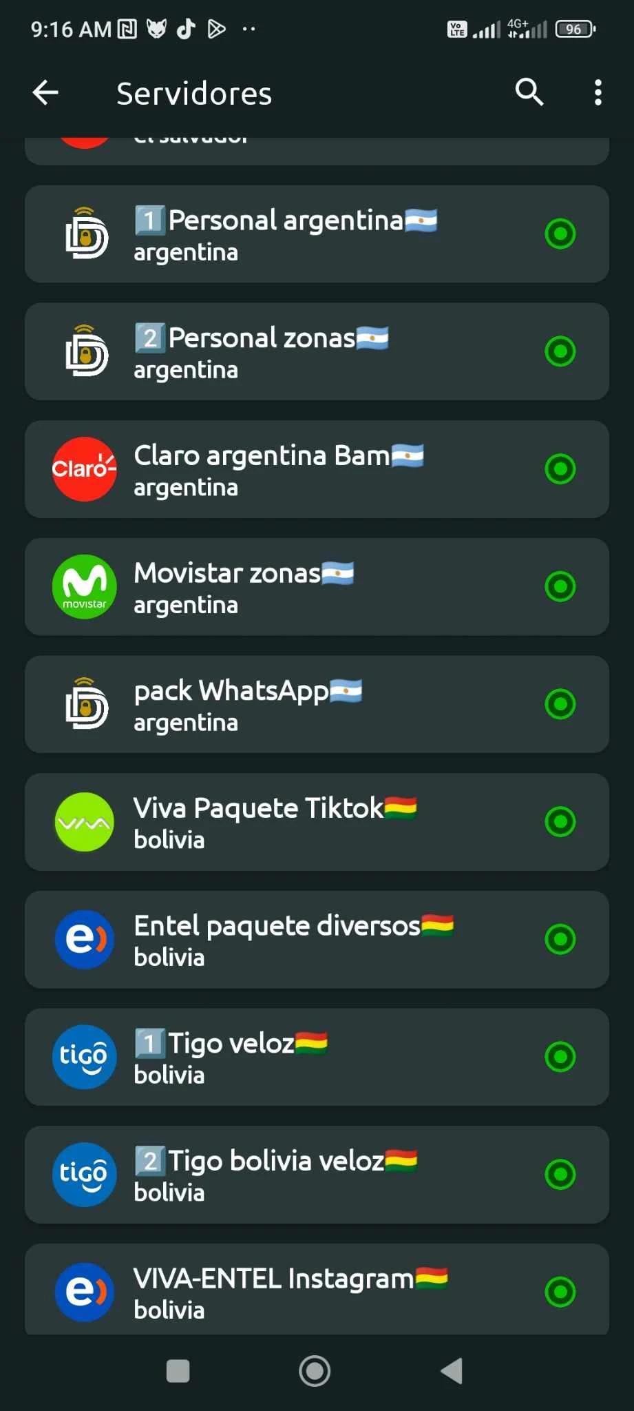 TunnelDOOm VPN-Internet seguro screenshot 4