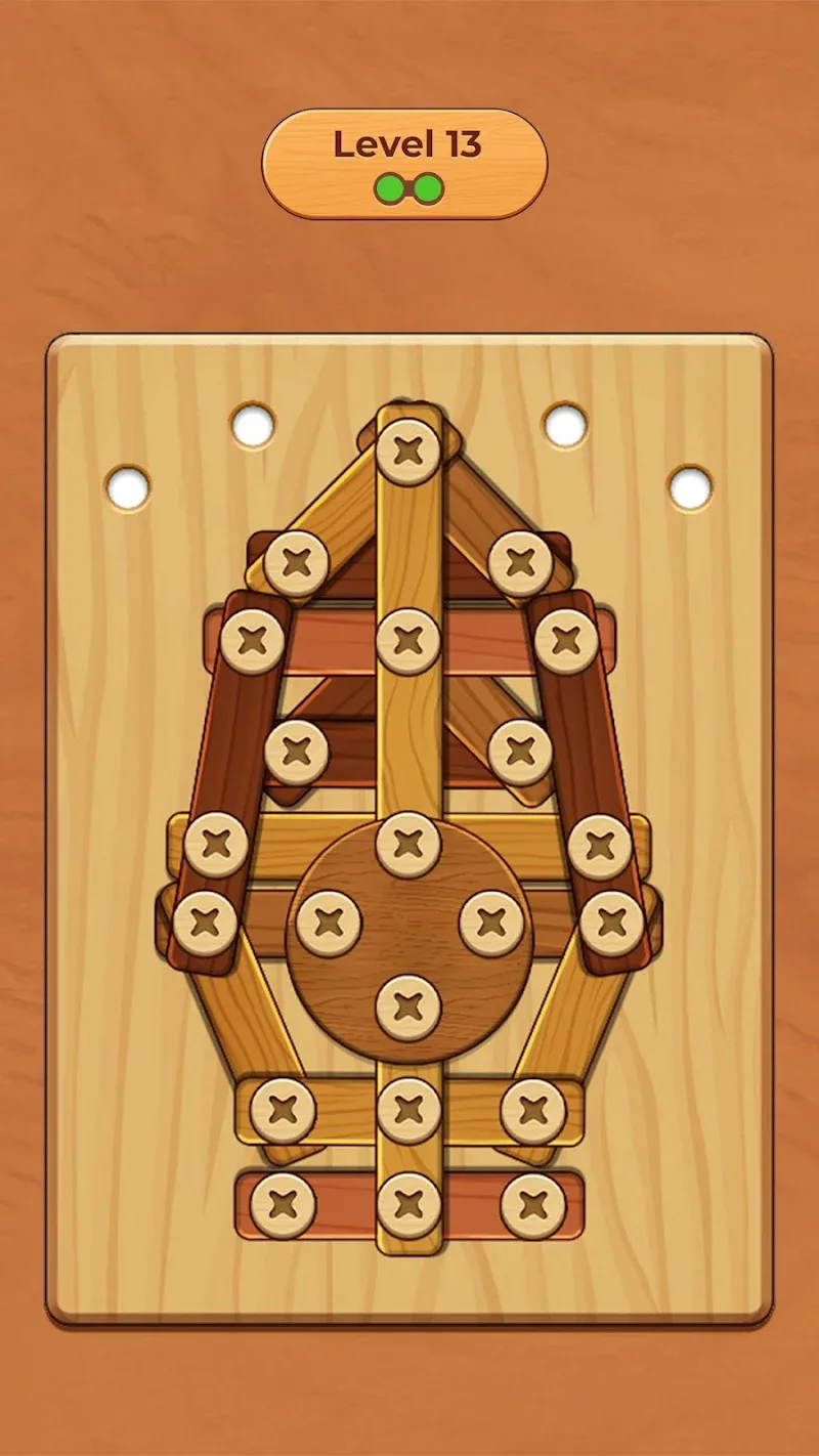 Wood Screw Puzzle screenshot 2