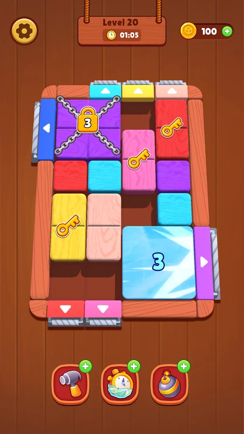 Wood Blast Escape gameplay screenshot 6