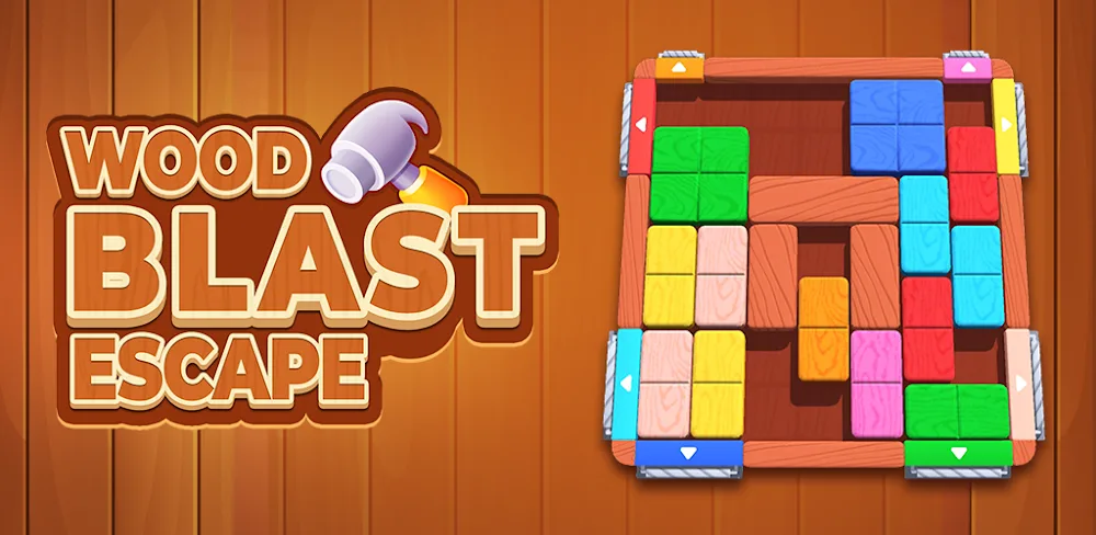 Wood Blast Escape gameplay screenshot 1