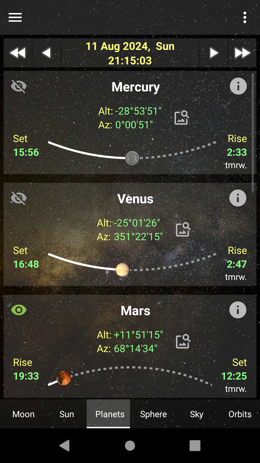 Daff Moon Phase screenshot 2