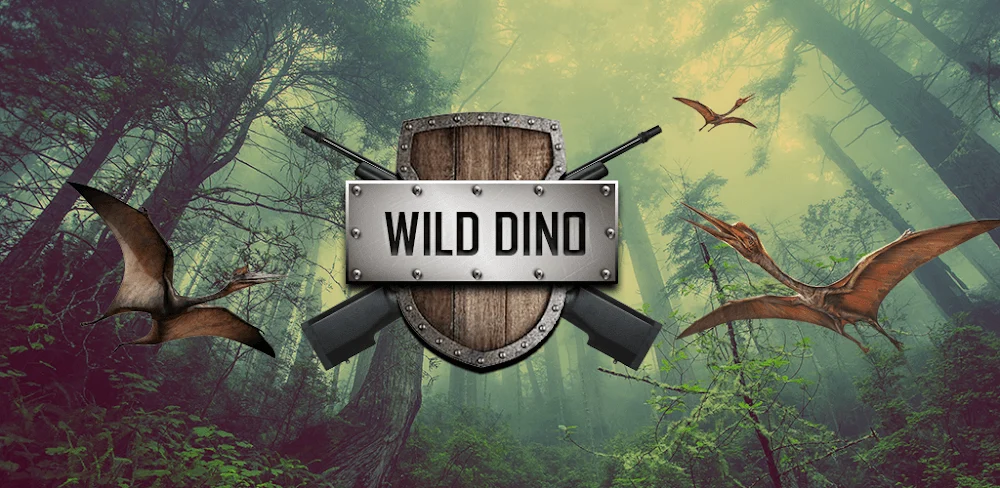 Wild Dino Hunting Jungle Games gameplay screenshot 1