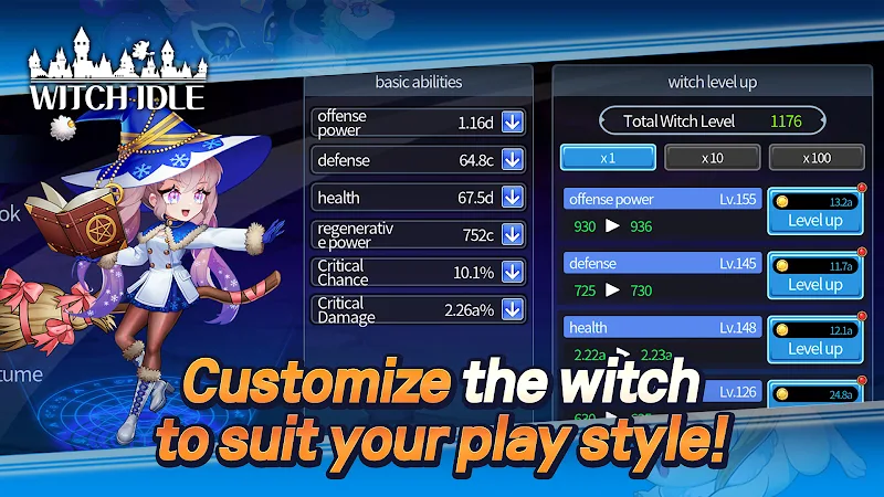 Witch Idle - 4320 Summonable screenshot 4