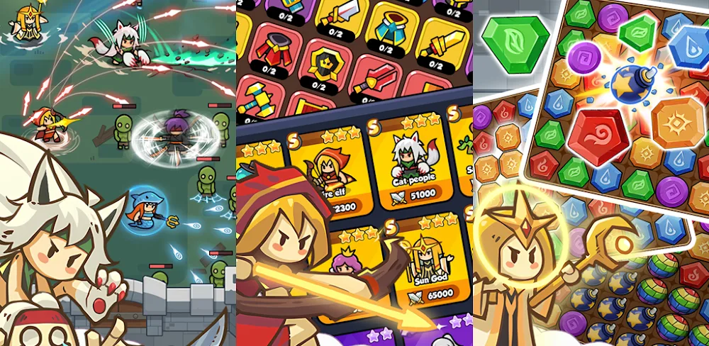 Witch Battle: Zombie Warfare screenshot 1