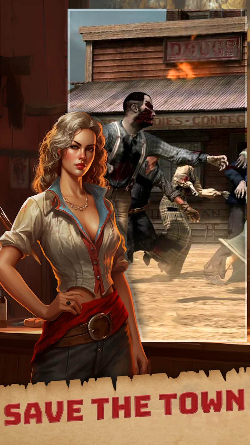 Western Cowboy Zombie Hunter screenshot 2