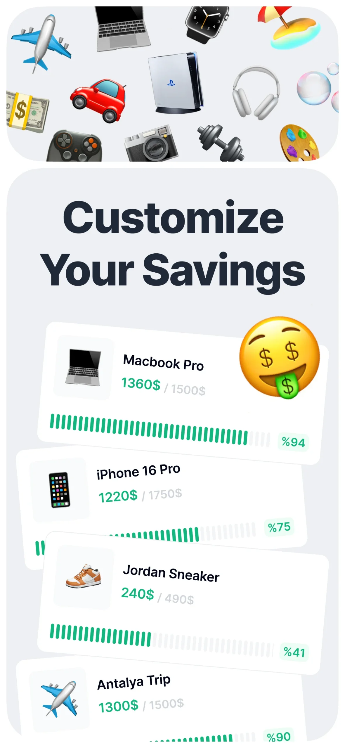 Money Box Savings Goal Tracker screenshot 5