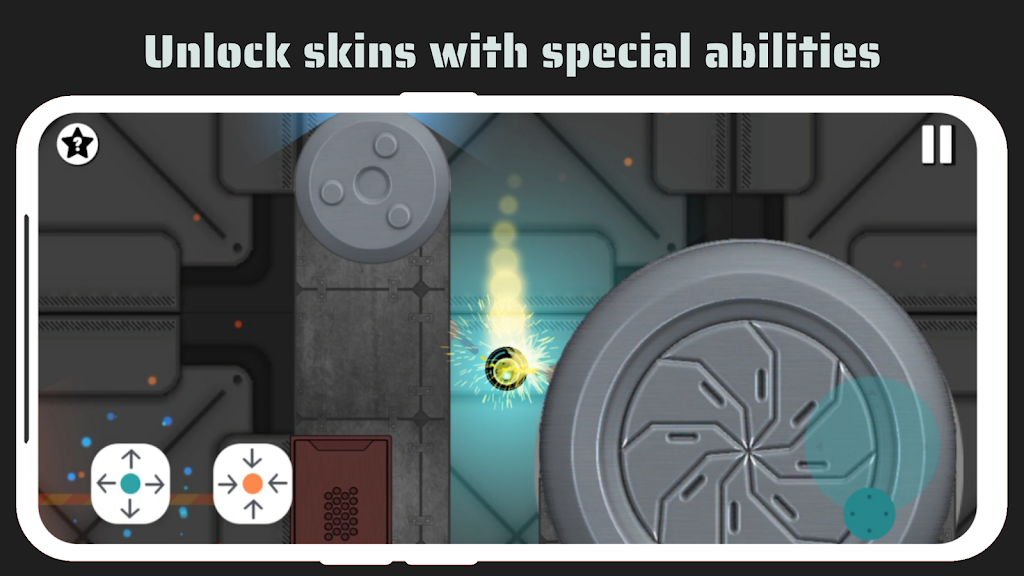 OrbaDrone - Robot Escape screenshot 2
