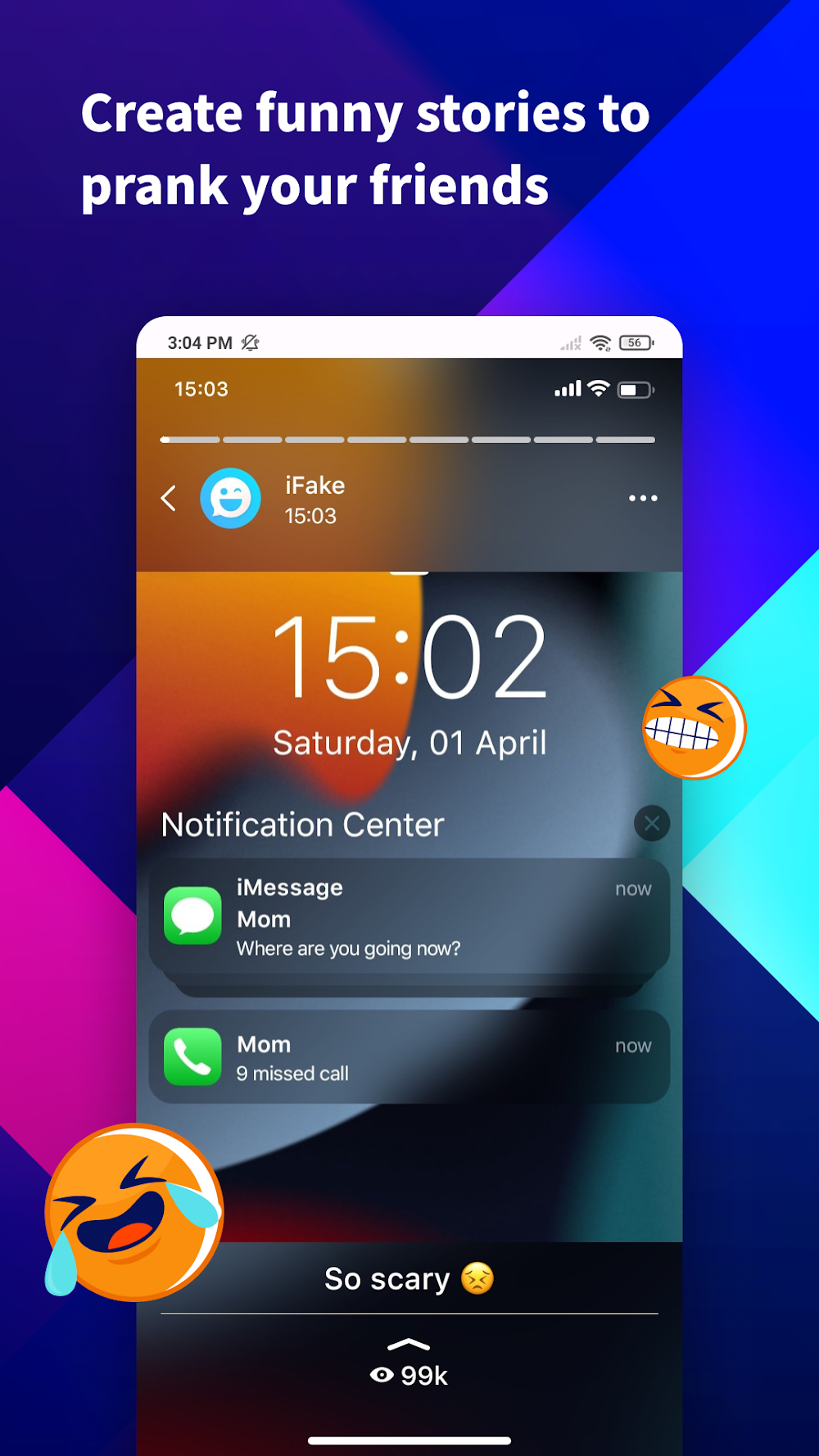 iFake: Fake Chat Messages screenshot 6