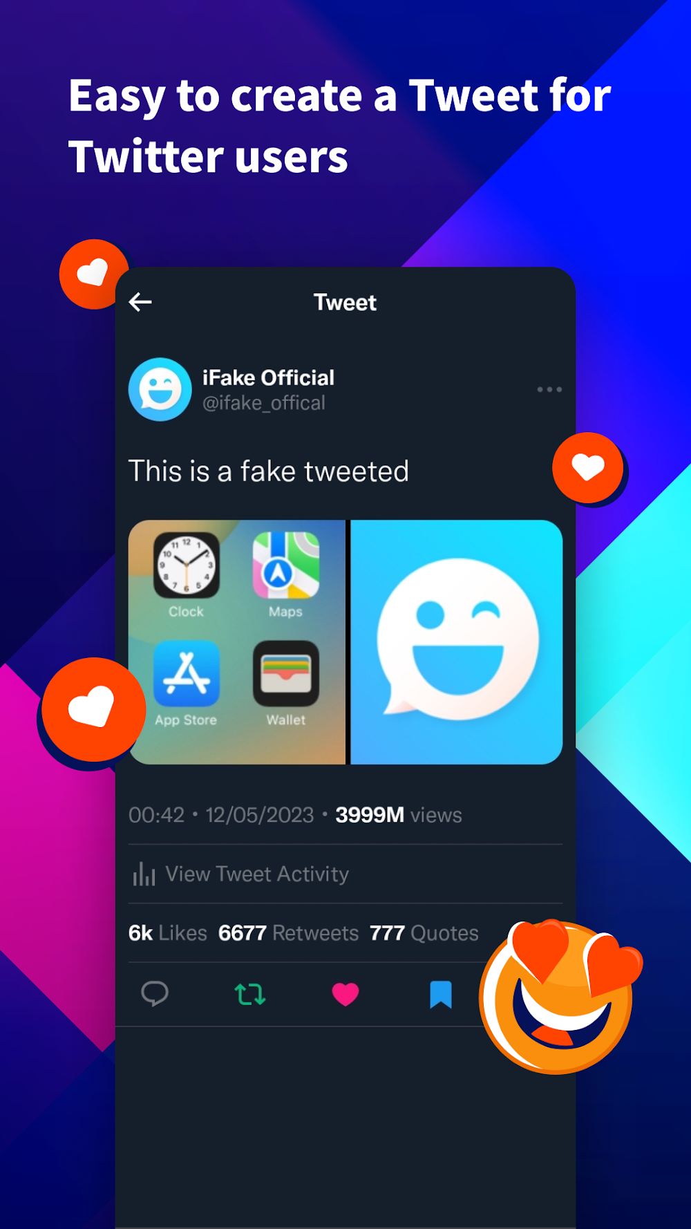 iFake: Fake Chat Messages screenshot 4