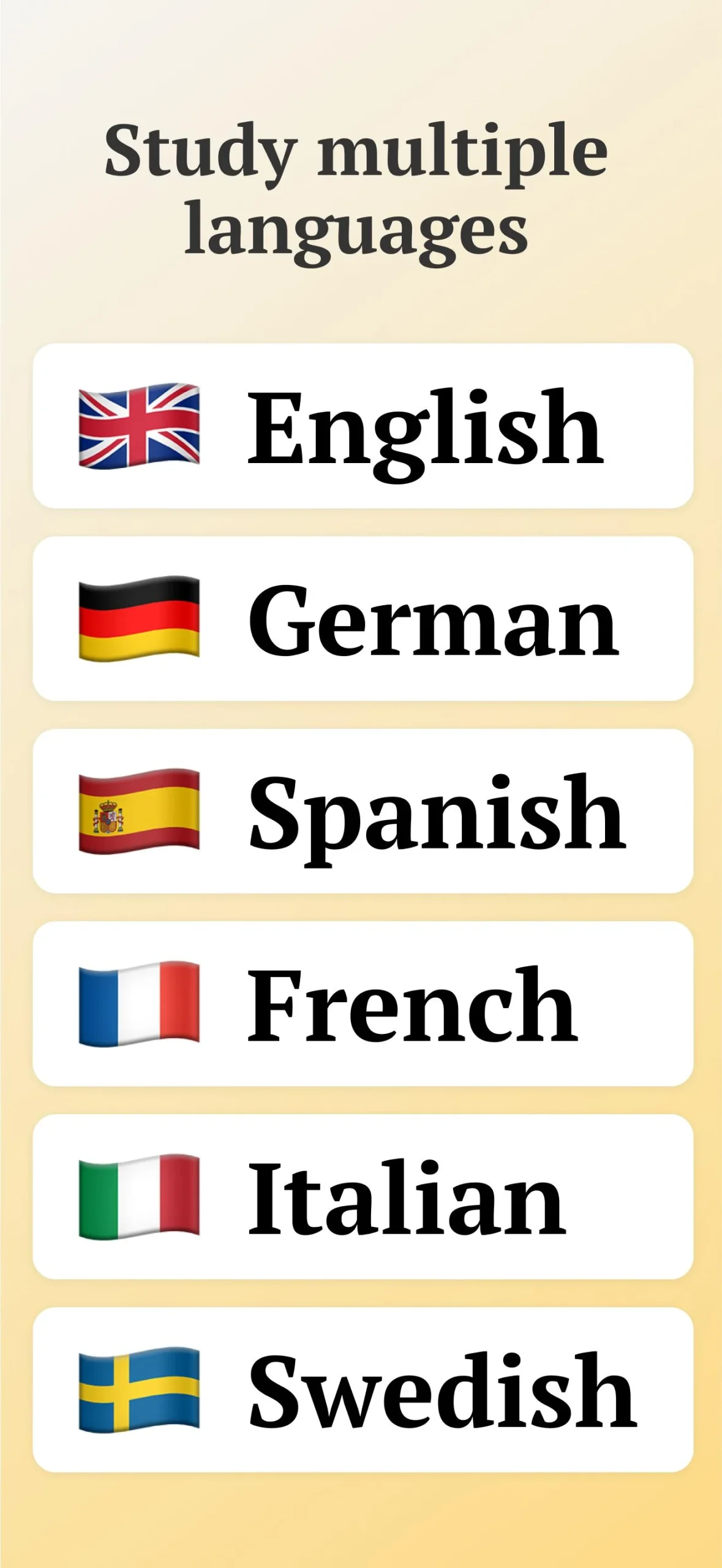 Vocabulary Flashcards: Vocabuo screenshot 2