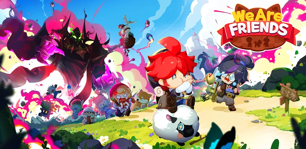 We Are Friends: Puzzle RPG screenshot 1