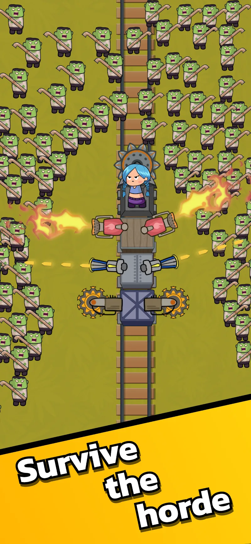 Wartrain: Zombie Survival screenshot 3