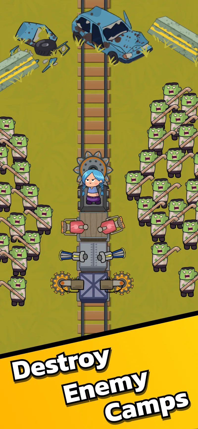 Wartrain: Zombie Survival screenshot 2