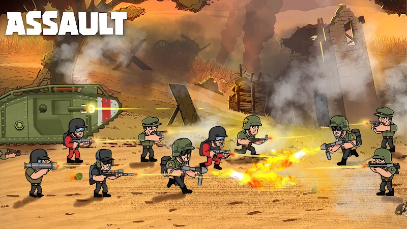 War Strategy Game: RTS WW2 screenshot 4