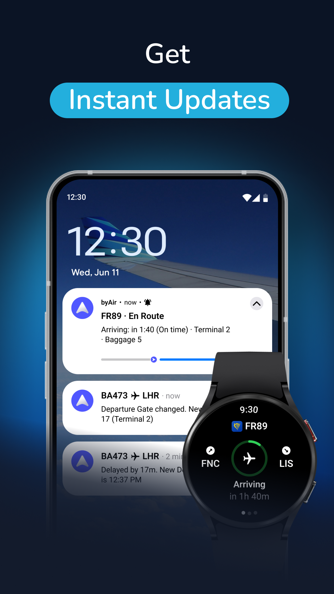 byAir: Flight Tracker & Status screenshot 3