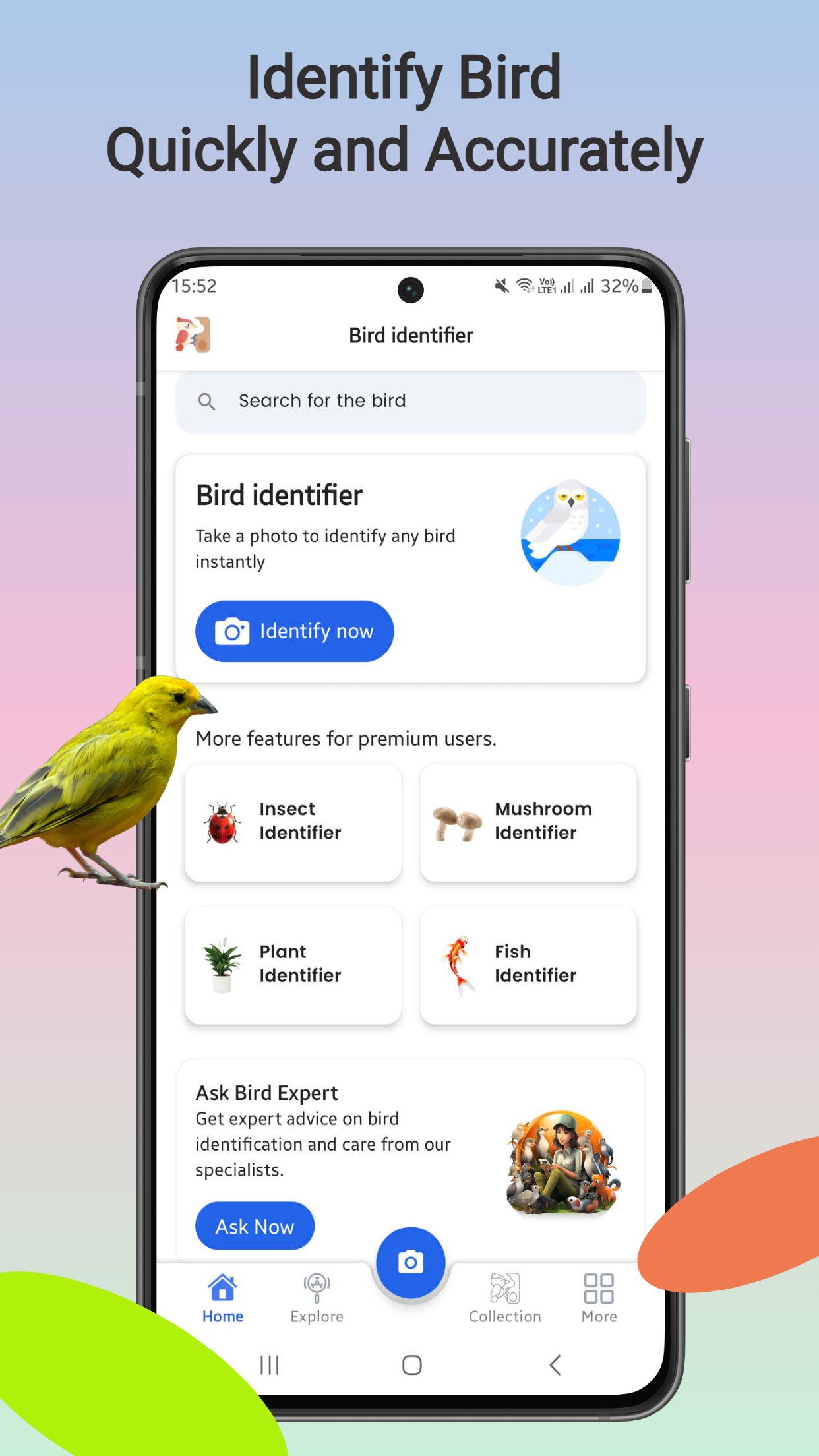 Bird identifier screenshot 5