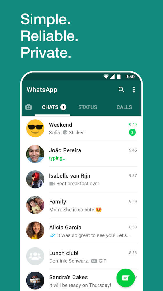 WhatsApp Messenger screenshot 2