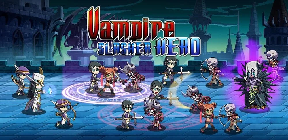 Vampire Slasher Hero game screenshot 1