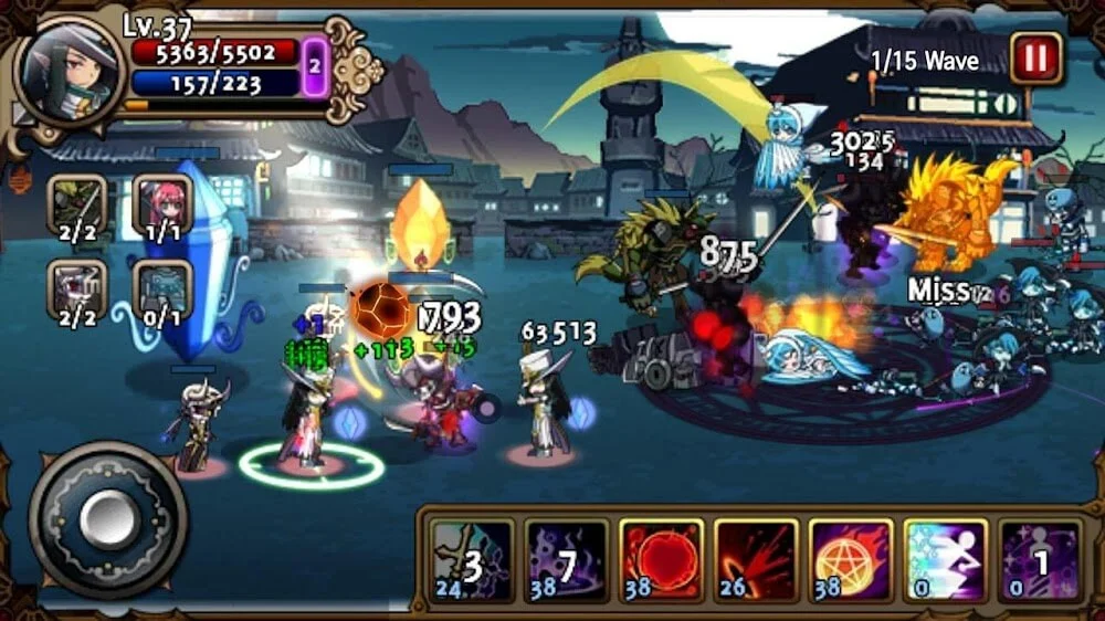 Vampire Slasher Hero game screenshot 7