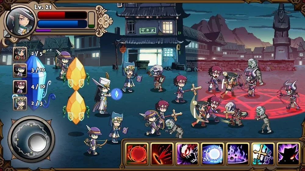 Vampire Slasher Hero game screenshot 2