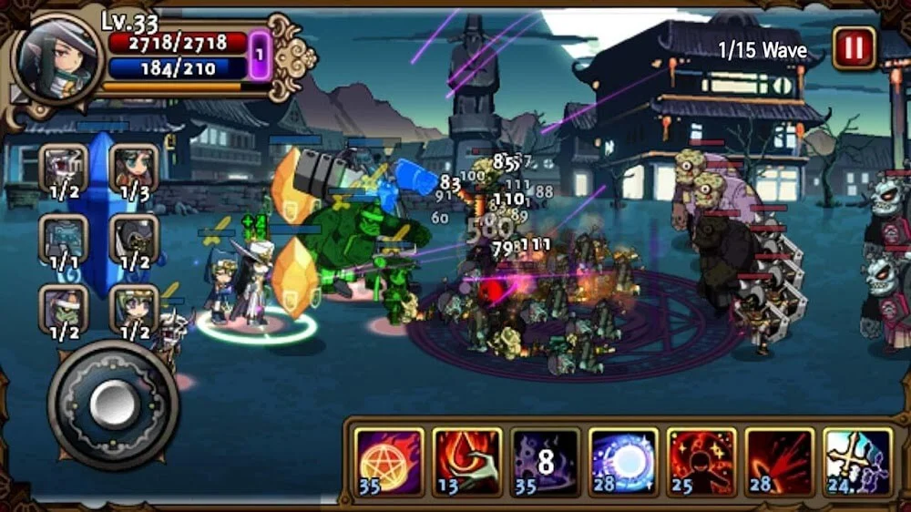 Vampire Slasher Hero game screenshot 6