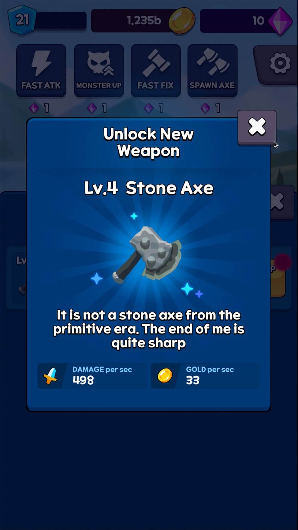 Ultimate Axe Clicker screenshot 6