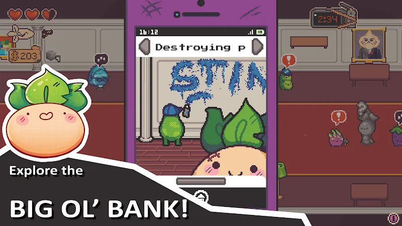 Turnip Boy Robs a Bank screenshot 5