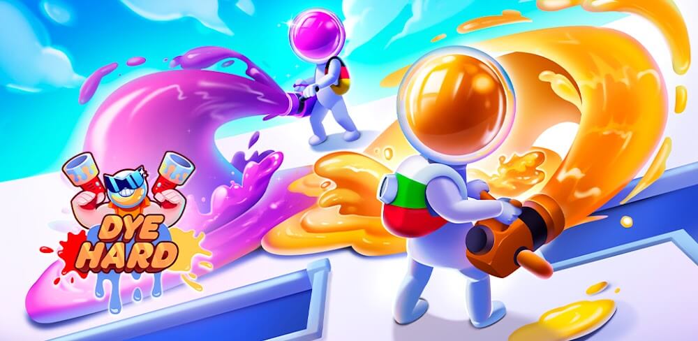 Dye Hard - Color War screenshot 1