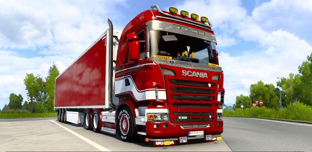 Truck Driving Euro Truck screenshot 1