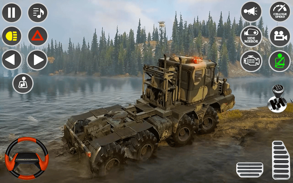 US Army Cargo Truck Games 3d screenshot 5