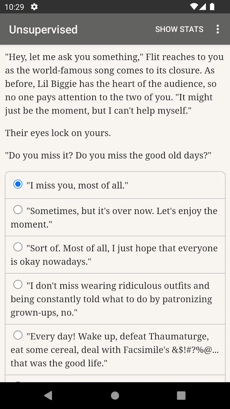 Unsupervised screenshot 5