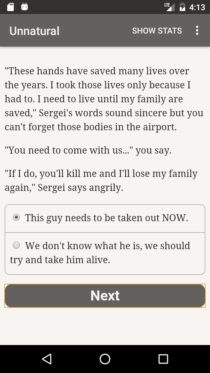 Unnatural screenshot 3