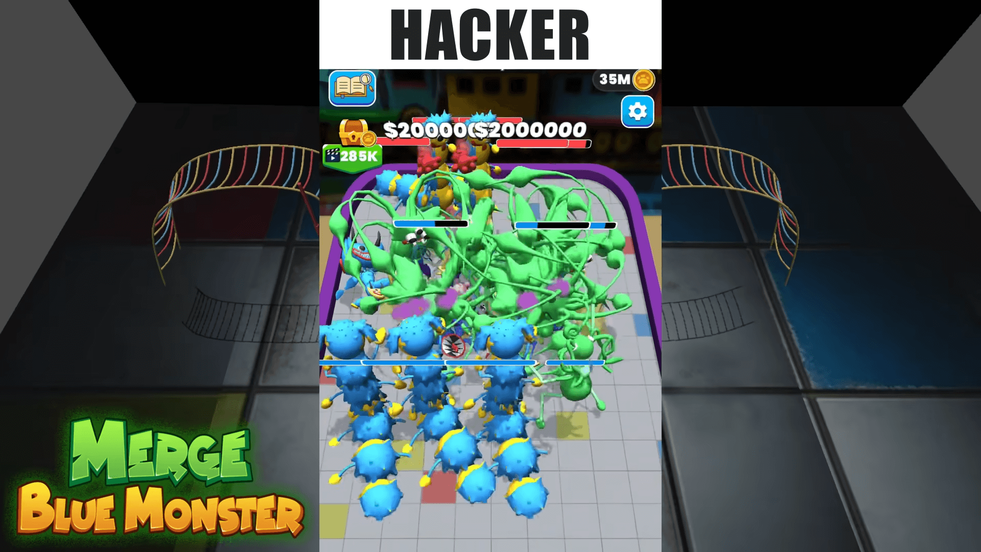 Unify Master: Blue Monster screenshot 1