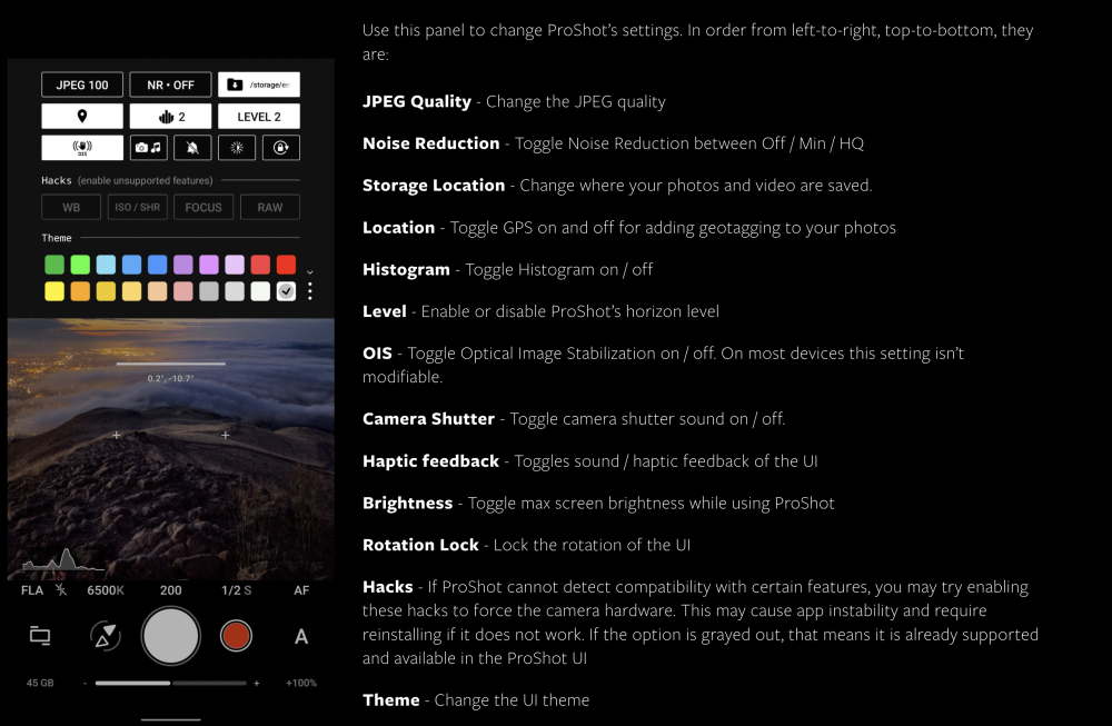 ProShot screenshot 6